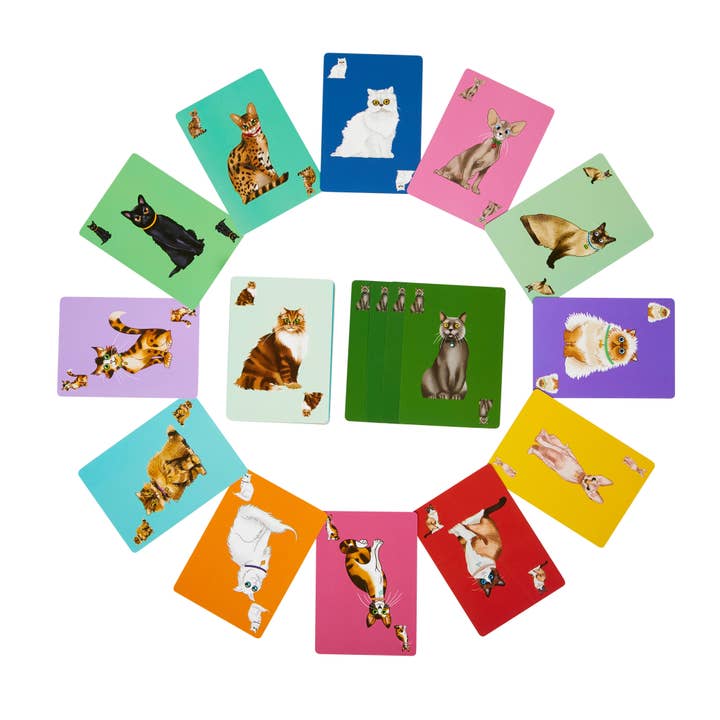 Clarendon Games USA - Wholesale Card Game - Herding Cats! Card-Grabbing and Snatching Family Game