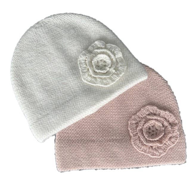 Flower Hand- Crochet Beanie for wholesale by The Pathz - Hats, Bags & Lifestyle
