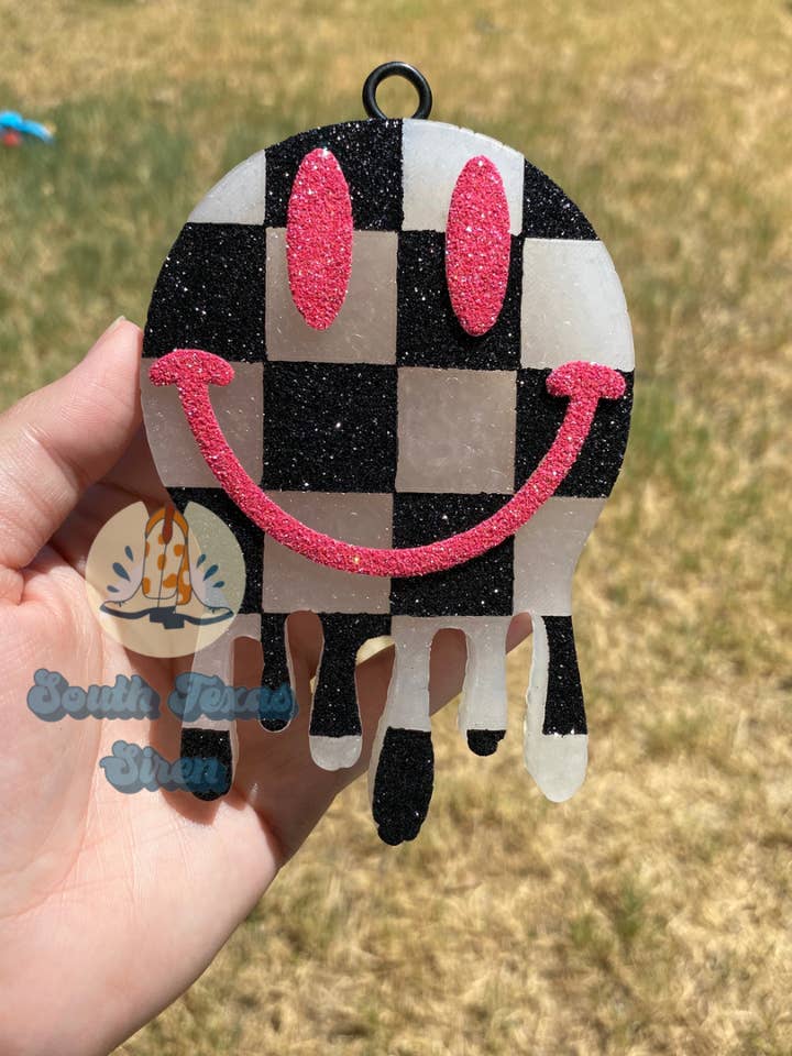 Carro sonriente a cuadros recién hecho para venta al por mayor de South Texas Siren