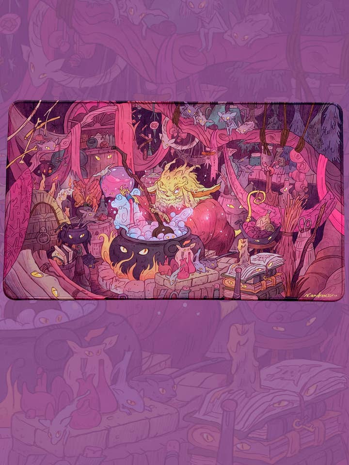 Interior Bundle Card: Lorwyn Eclipse Play-Mat for wholesale by Natalie Andrewson