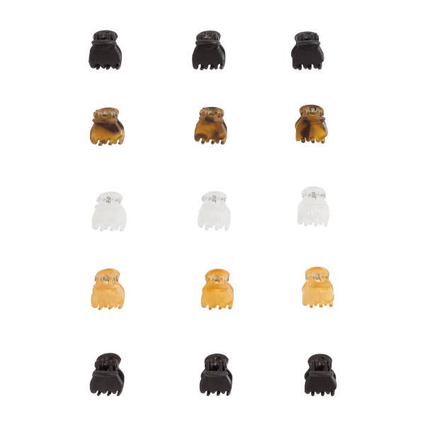 Goody - Wholesale Hair Clip - Women's - CLAW CLIPS CROWN MINI-15 CT1