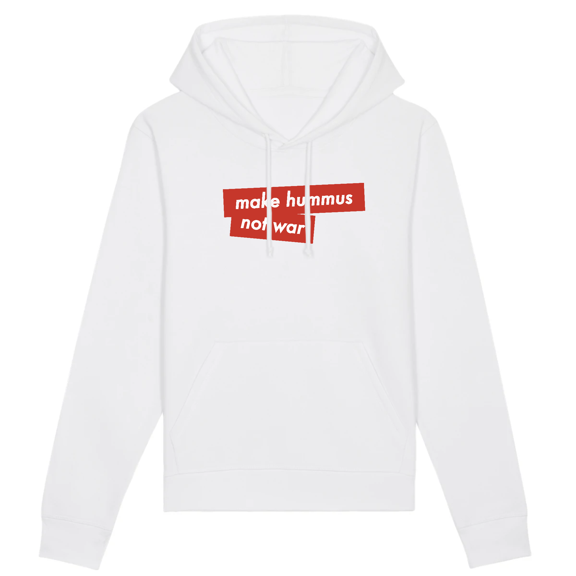 Oat Milk Club - Wholesale Hoodie - Unisex - Make Hummus Not War - Organic Cotton Hoodie0