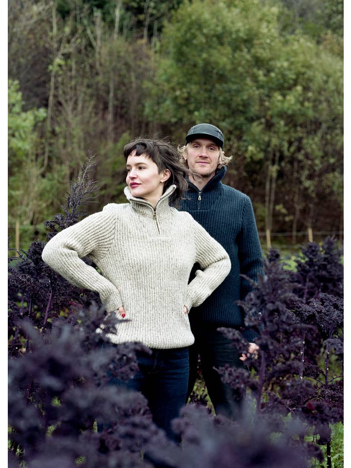 Norlender Knitwear AS - Wholesale Knitted jumper – Men′s - Fitjar Wool Sweater (382)9