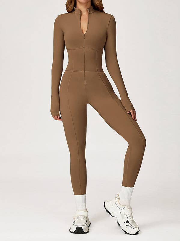 Snug-Fit Long Sleeve Jumpsuit and other Purchase Wholesale unitard. Free Returns & Net 60 Terms on Faire trending on Faire.