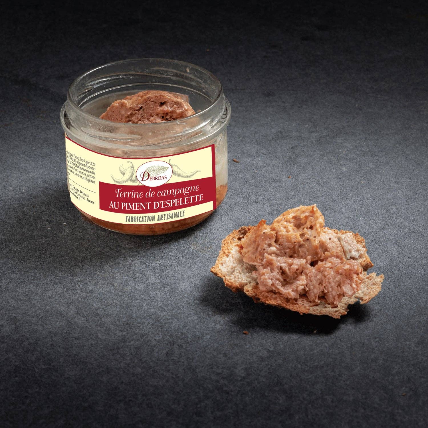 laboutiquedessaucissons - Wholesale Dip - Country terrine with espelette pepper0