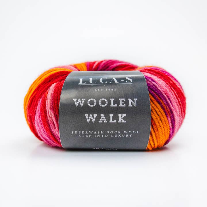 Luca-S - Wholesale Yarn - Luca-S WoolenWalk - Superwash Sock Wool, Knitting Yarn