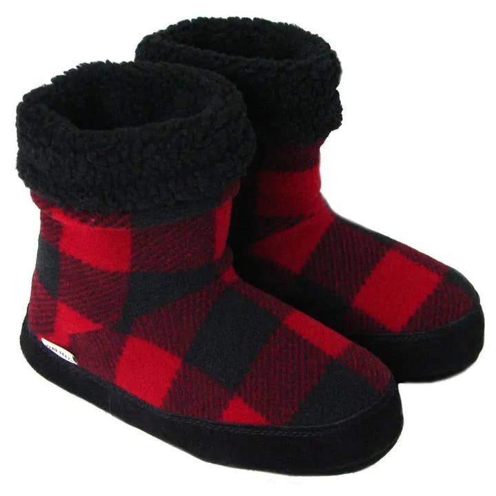 Polar Feet Women's Snugs - Buffalo Plaid for wholesale by Polar Feet Ltd