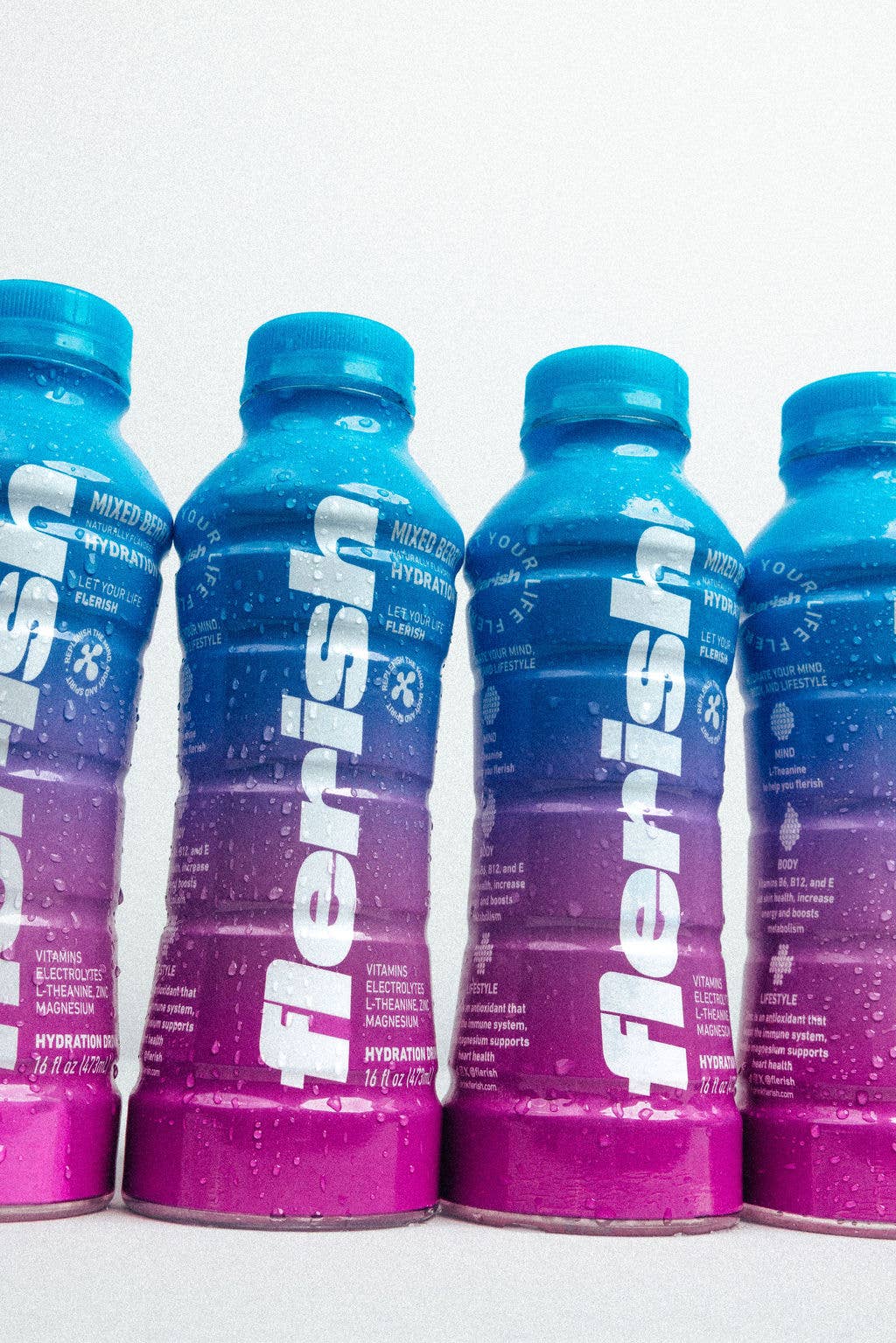 Flerish - Wholesale Sports/Energy Drink - Mixed Berry 12 Pack2