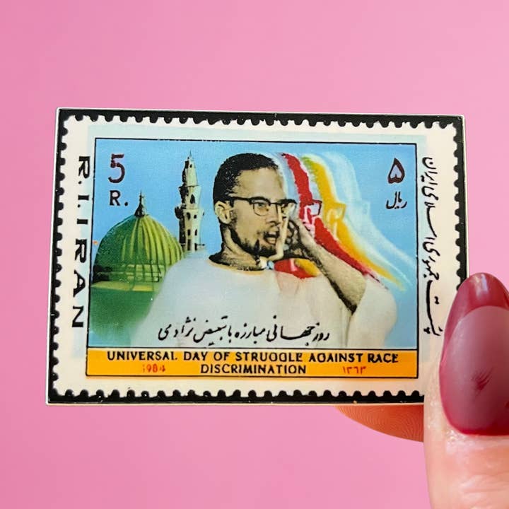Malcom X, Iran 1984 for wholesale by rahaal