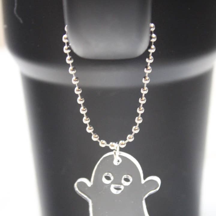 Acrylic Tumbler Charm on a Bead Chain for wholesale by Raven Design