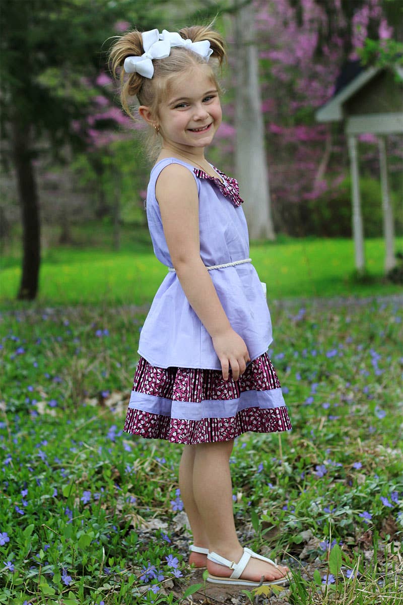 SISSYMINI – wholesale Dress – Kids – Toddlers & Girls Boho Patchwork-Layers Dress | 878-SS368