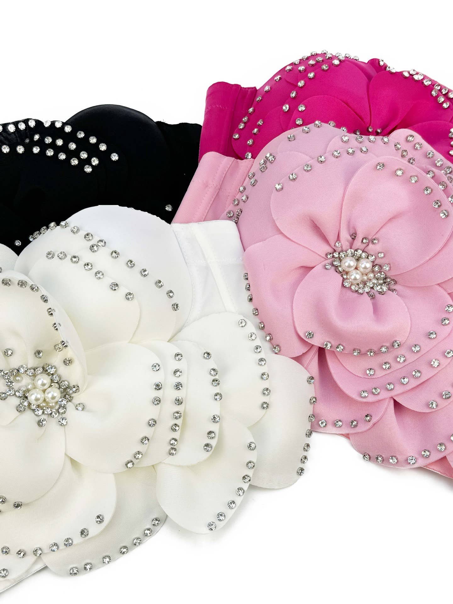 Productseeker - Wholesale Corset - Women's - VE008 Elegant Multi-Layer Beaded Floral Herringbone Bra9