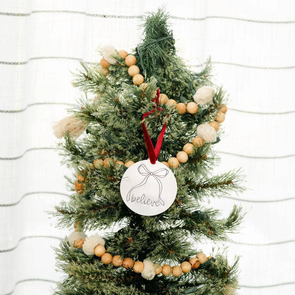 New Creation VA - Vente Objets de décoration - Ornement de Noël en étain en forme d'arc5