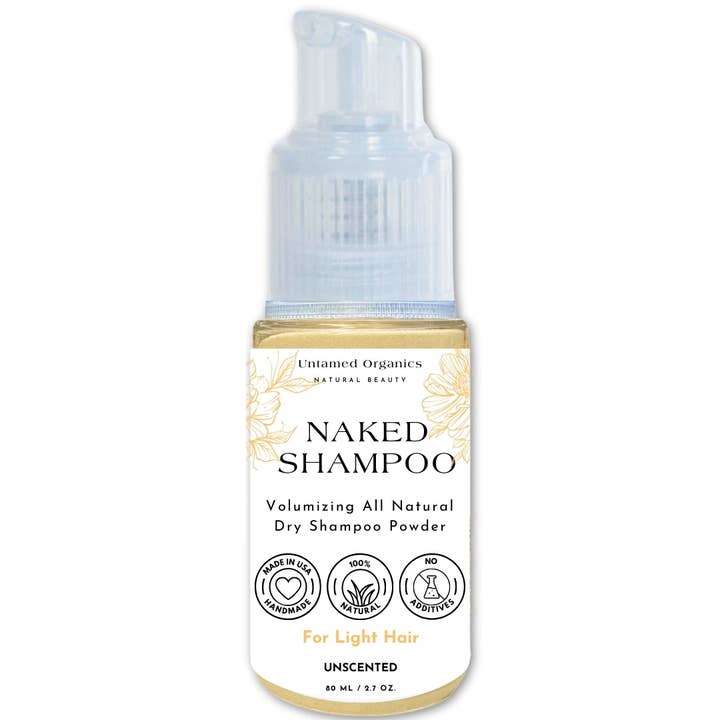 Untamed Organics - Wholesale Dry Shampoo - All Natural Dry Shampoo Powder | 2.7 oz