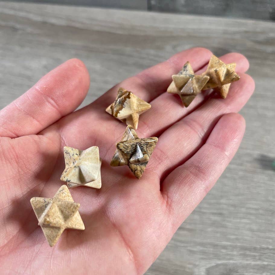 Keystone Crystals - Wholesale Spiritual Stone/Crystal - Gemstone Merkaba Star Sacred Geometry Crystal – 1/2 Inch20