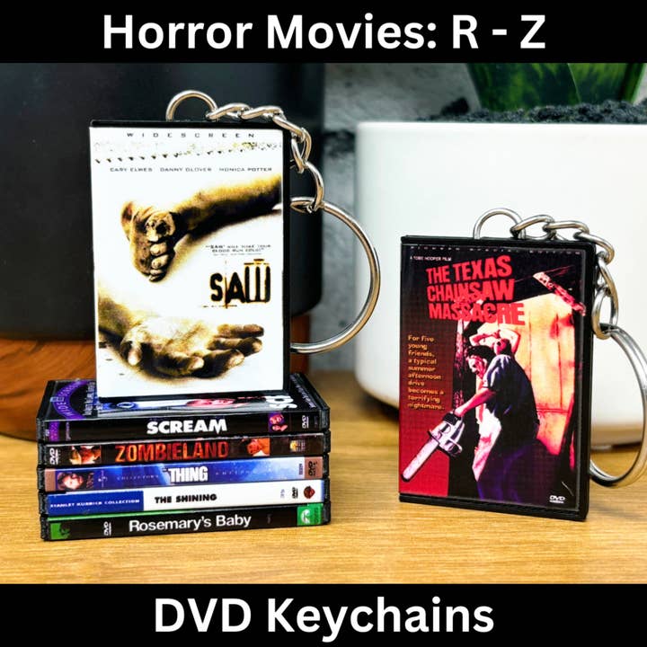 BitsyLabs - Wholesale Keychain - Unisex - Horror Movies (R-Z) Keychains