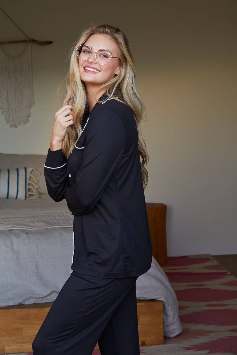 Lily Clothing - Wholesale Sleepwear Set - Women's - WOMEN COMFORTABLE LOOSE PAJAMAS_CWSPJ03621