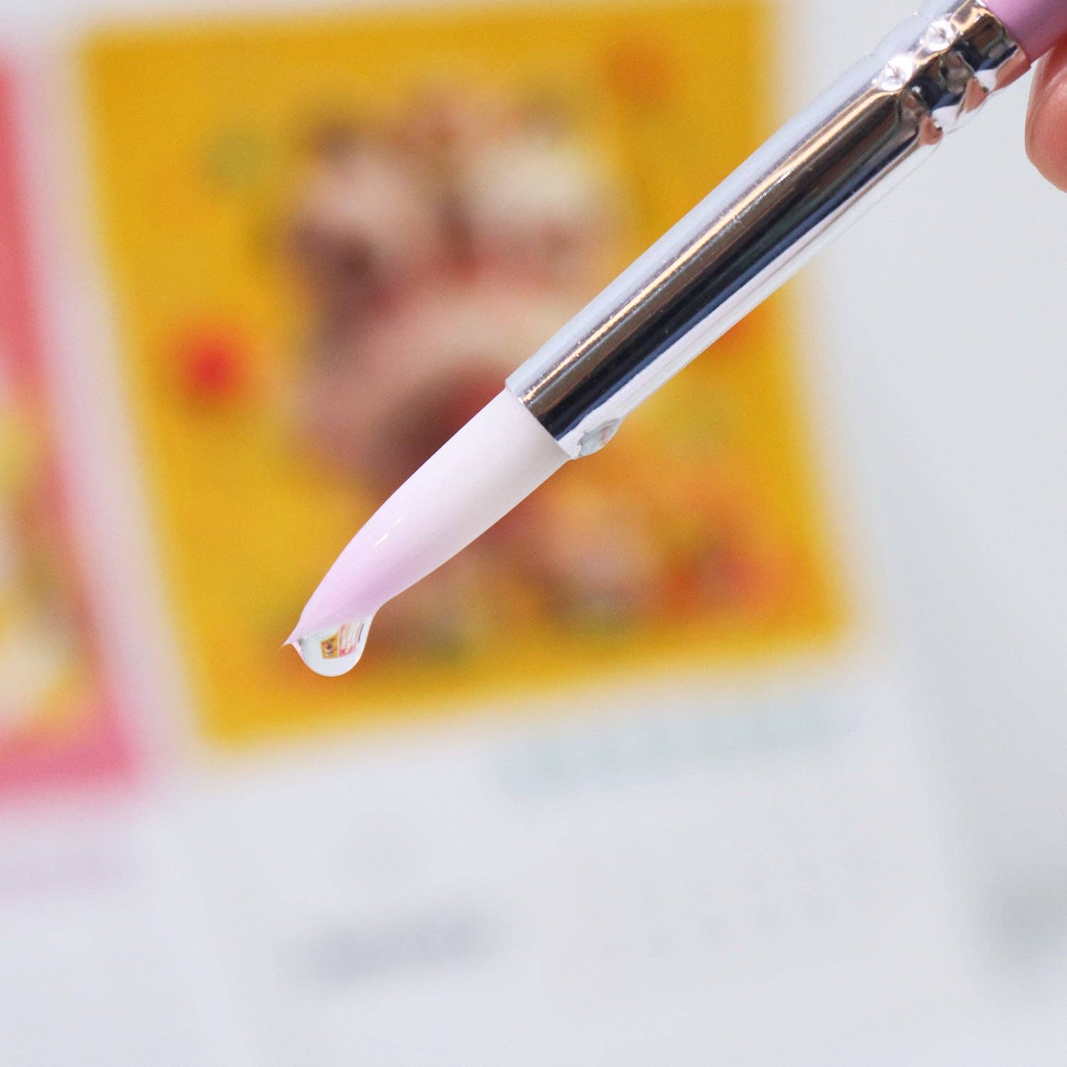 Paint Your Numbers - Wholesale Paint/Wax Brush - 6-Piece Set of Pink Brushes6