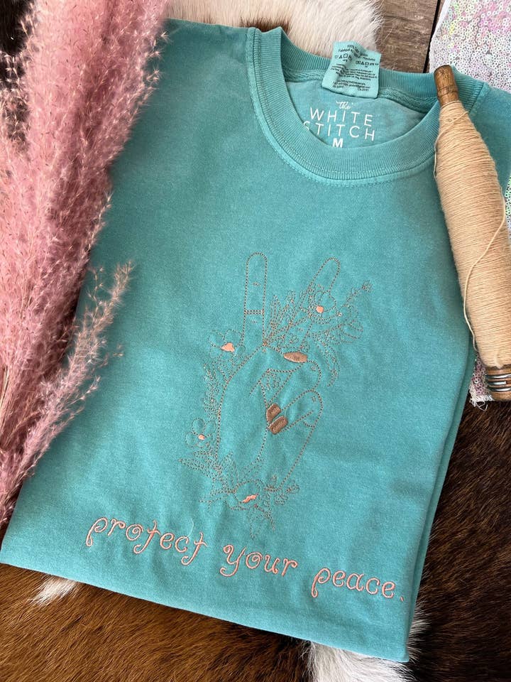 Protect Your Peace for wholesale by The White Stitch