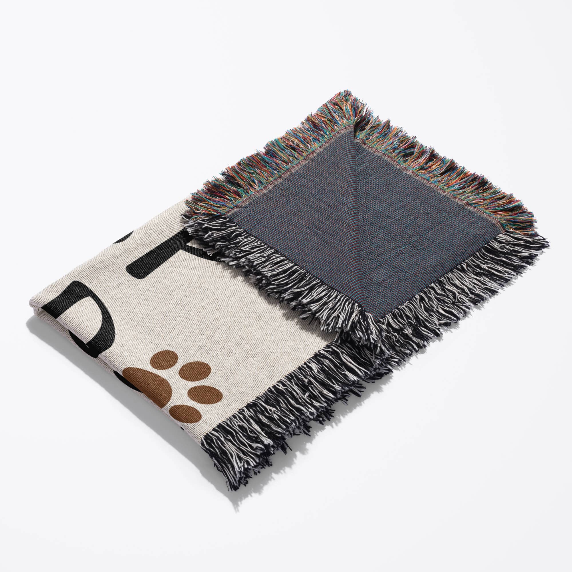 3dRose - Wholesale Throw Blanket - 3dRose, GSP Dog Dad - German Shorthaired Pointer - short-haired doggie by breed brown paw prints doggy love, Blanket3