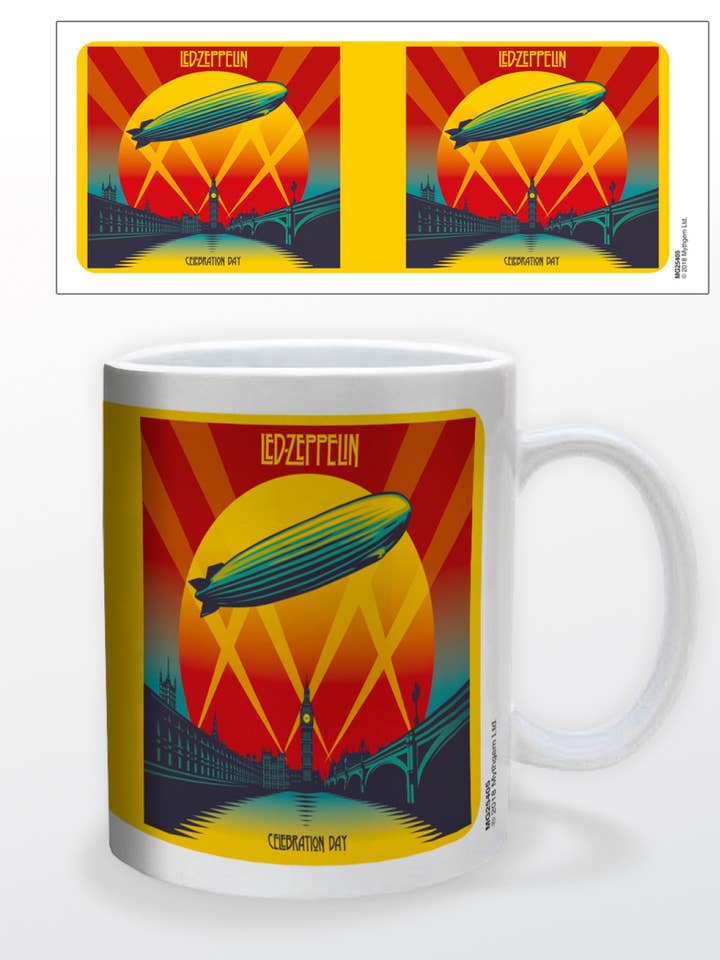 Led Zeppelin - Celebration Day Mug for wholesale by Pyramid America
