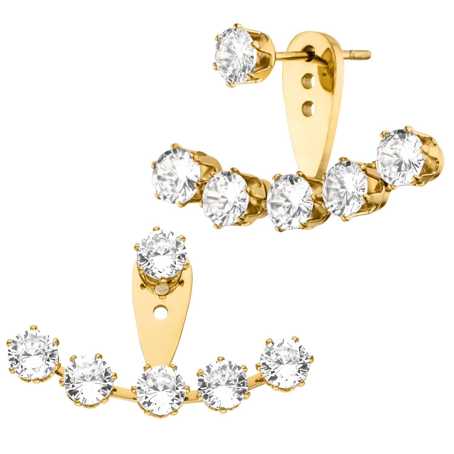 Schmuckgroßhandel – wholesale Single earring – Rania | ear jacket ear studs0