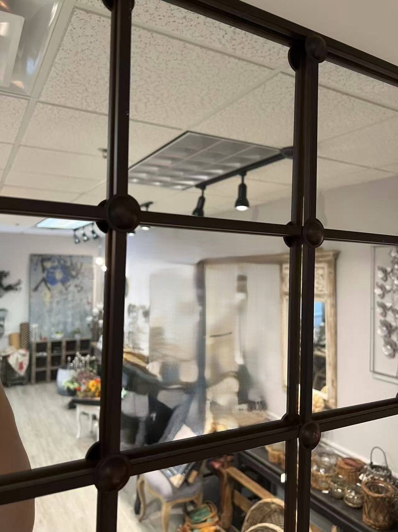 Vagabond Vintage - Wholesale Muurspiegel - Gietijzeren rechthoekige wandspiegel3