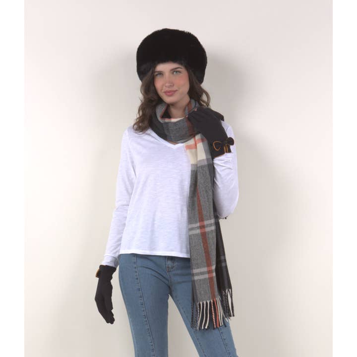 Jeanne Simmons Accessories - Wholesale Beanie - Women's - Faux Fur Bucket 4907 Hat Winter