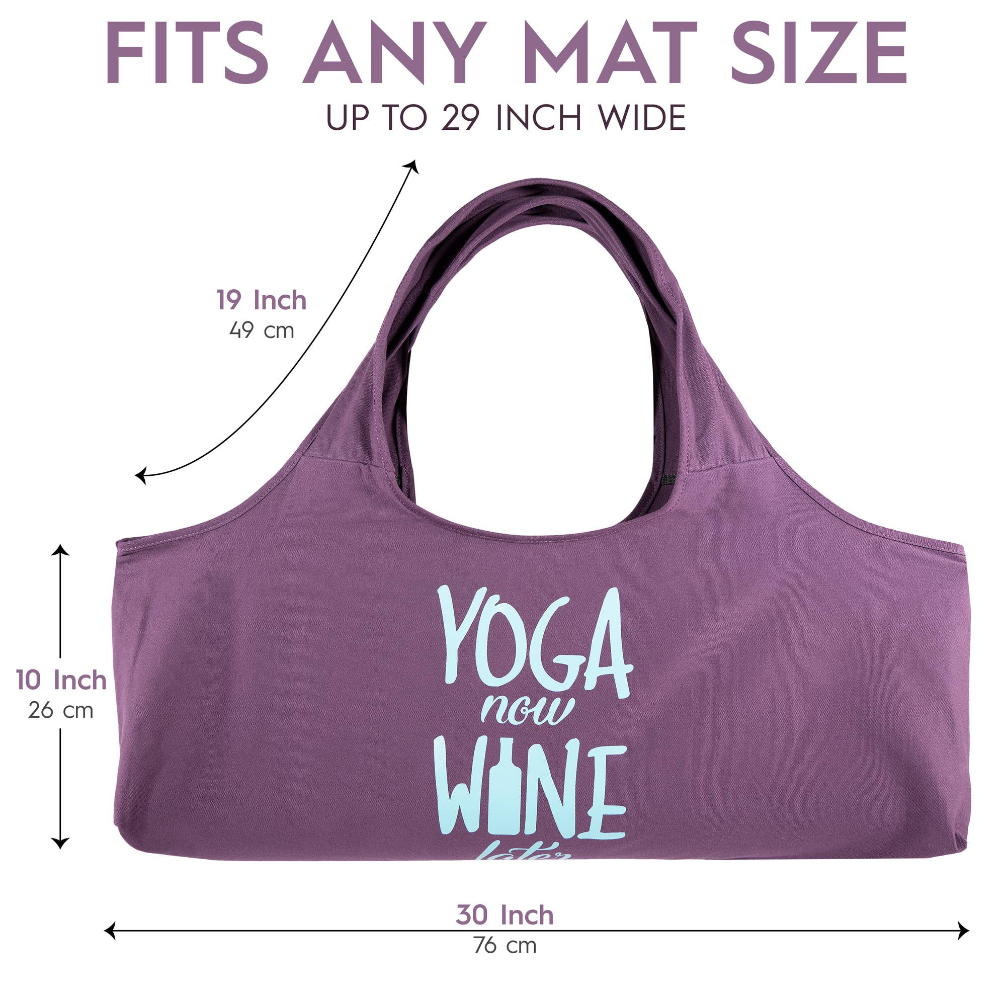 Wild Essentials - Wholesale Yoga Bag - Yoga Now Wine Later Yoga Bag4