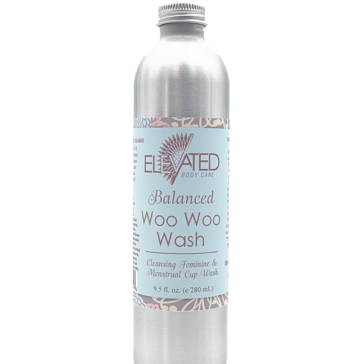 Taylor's Naturals - Wholesale Intimate Cleanser/Wipe - ELEVATED - Woo Woo Feminine Wash (Glass, Aluminum, or Bulk)2