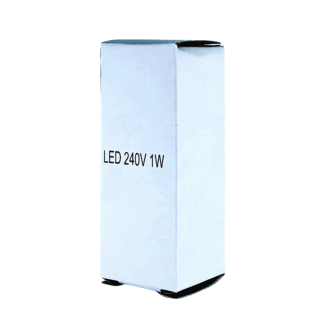 SALTCO AUSTRALIA - Wholesale Light bulb/puck - Warm White Clear LED Globe – E14 1W (220–240V)2