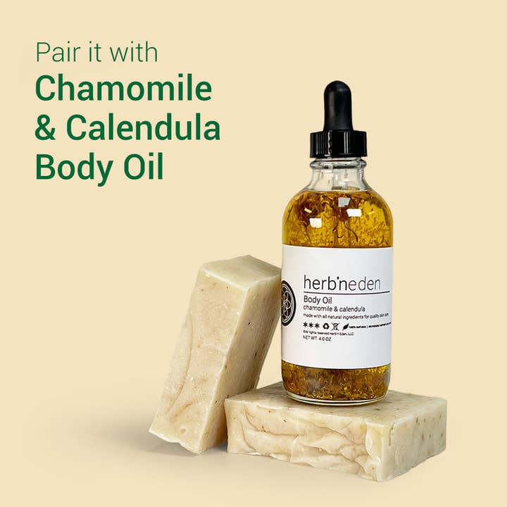 Herb'N Eden - Wholesale Bar Soap - Chamomile & Calendula Bar Soap
