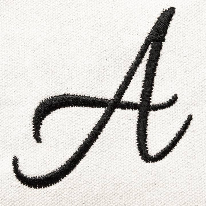 Dalix - Wholesale Tote bag – Women's - DALIX Womens Personalized Striped Tote Bag Black Letter A-Z1