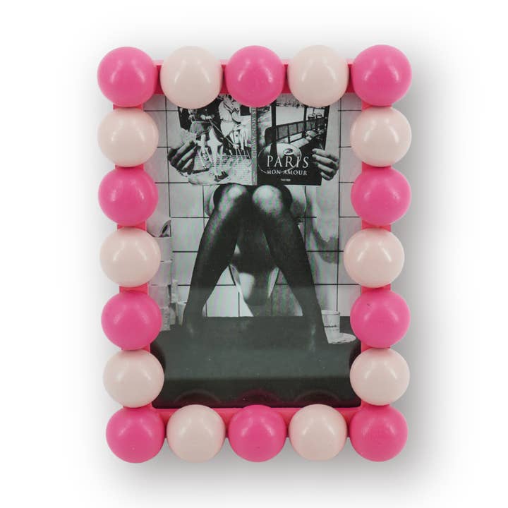 Bilderrahmen - Blasen - Hell/Neon Pink - 18,5x13,5cm für den Großhandel von Housevitamin bv