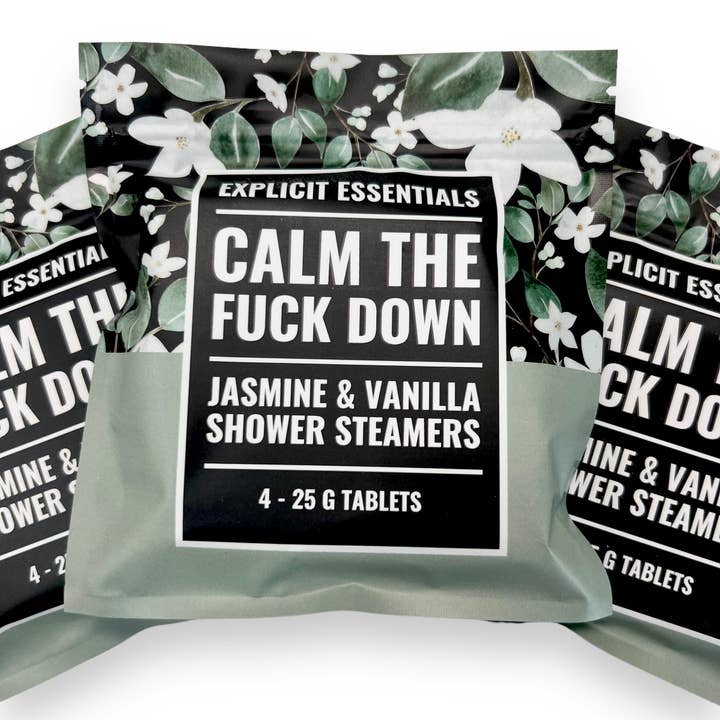 Explicit Essentials - Wholesale Shower Steamer/Bomb - Calm TF Down Shower Steamers3