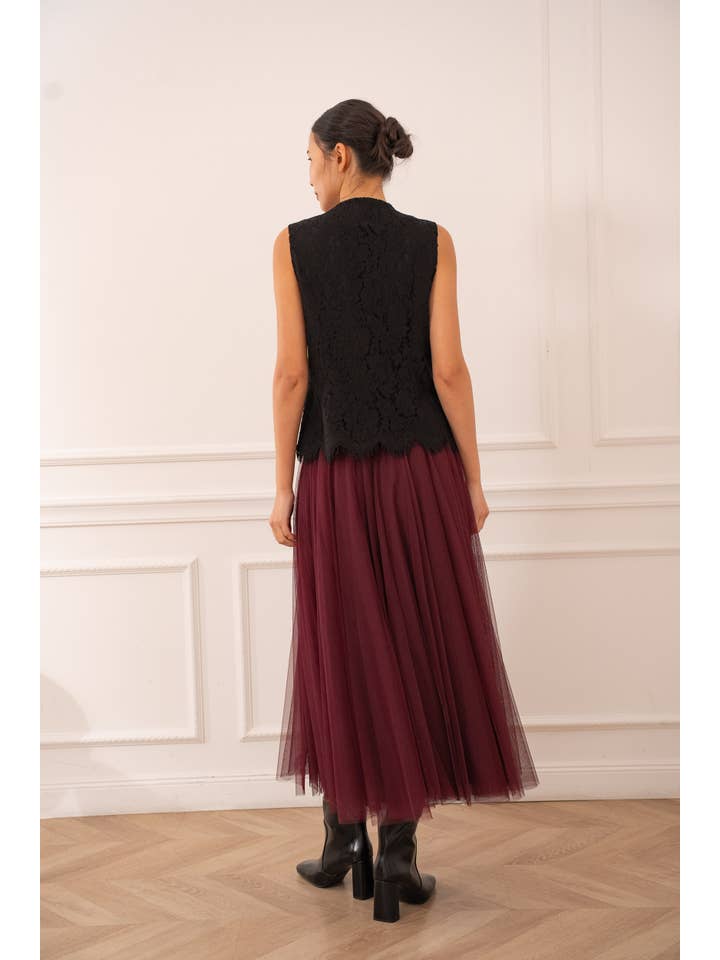 CHOKLATE PARIS - Wholesale Skirt - Women's - Aria long tulle skirt - CK0807746