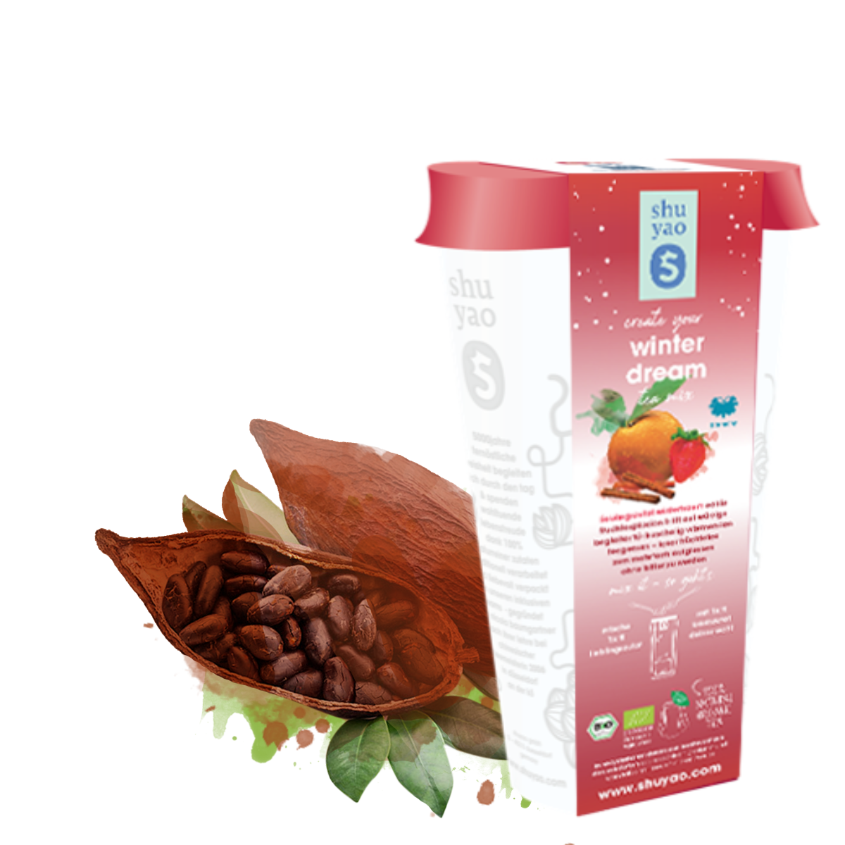 Shuyao - Vendita all'ingrosso Tisane salutari e depurative - Tè invernale biologico Shuyao 15x in un set o singolarmente in una scatola aromatica13