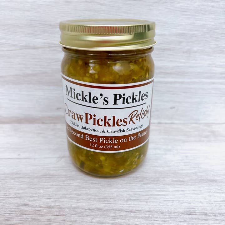 Mickle’s Pickles - Vendita all'ingrosso Sottaceti - RELISH Craw Pickles Mickle's Pickles Barattolo da 12 once