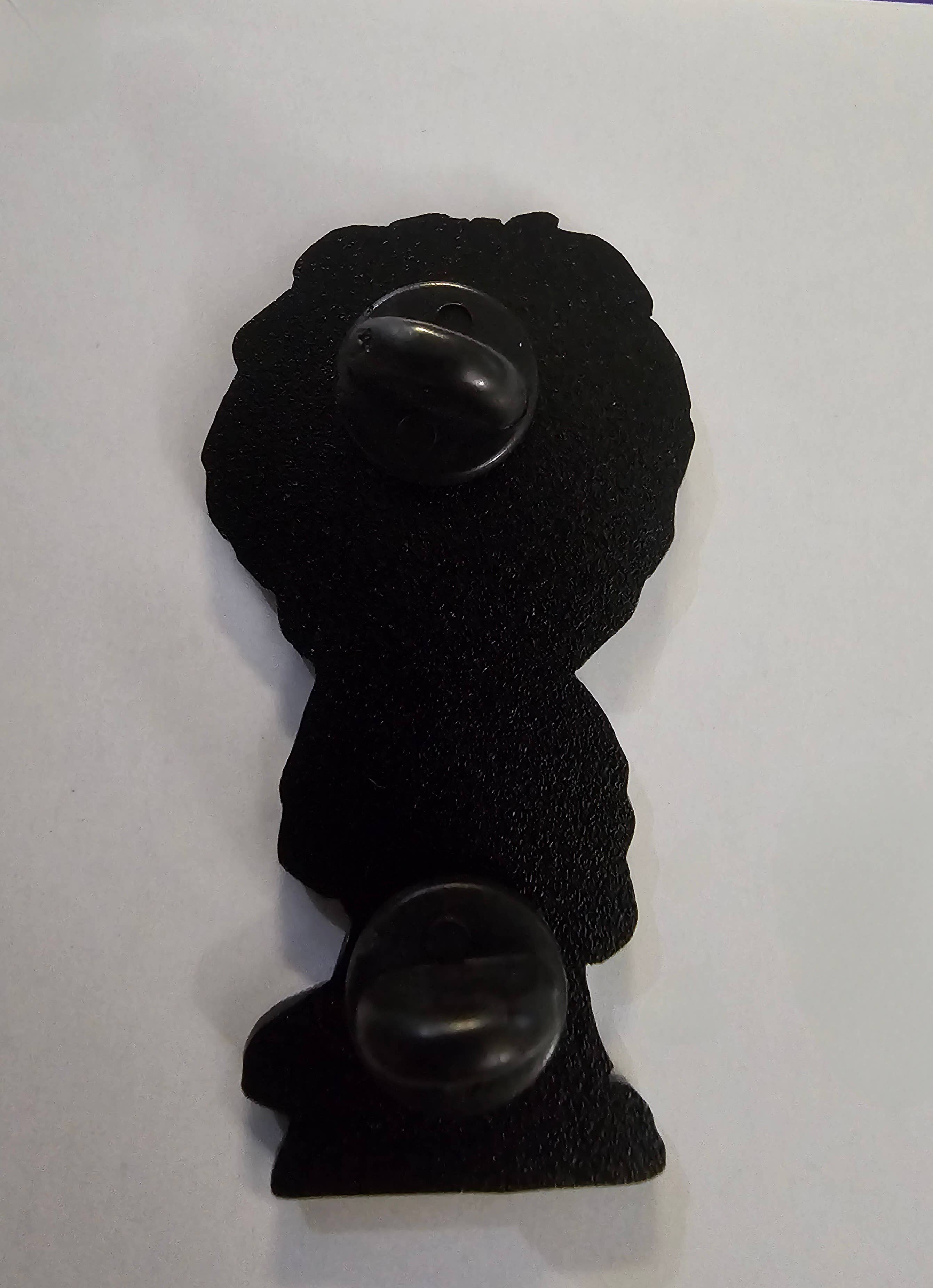 Wild Wolf Halloween - Wholesale Lapel Pin/Button - Leather Boy Enamel Pin1