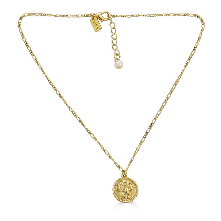 Cyndi Coin Necklace - Small for wholesale by RENDOR
