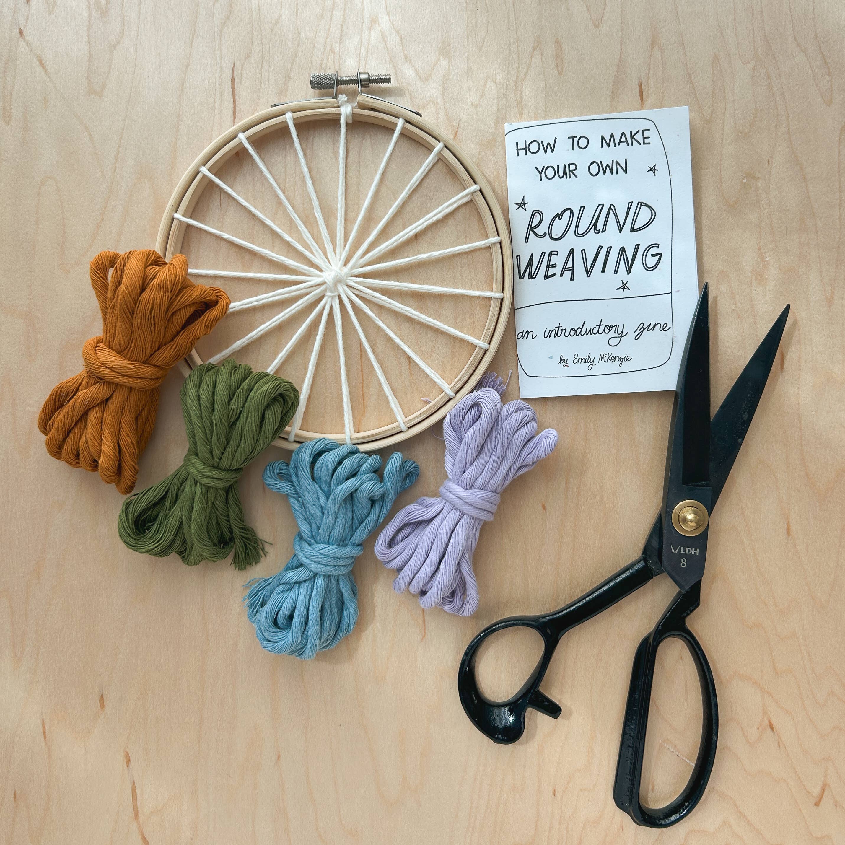 Euca Design - Wholesale DIY Craft Kit - DIY Round Weaving Kit | Beginner Friendly10