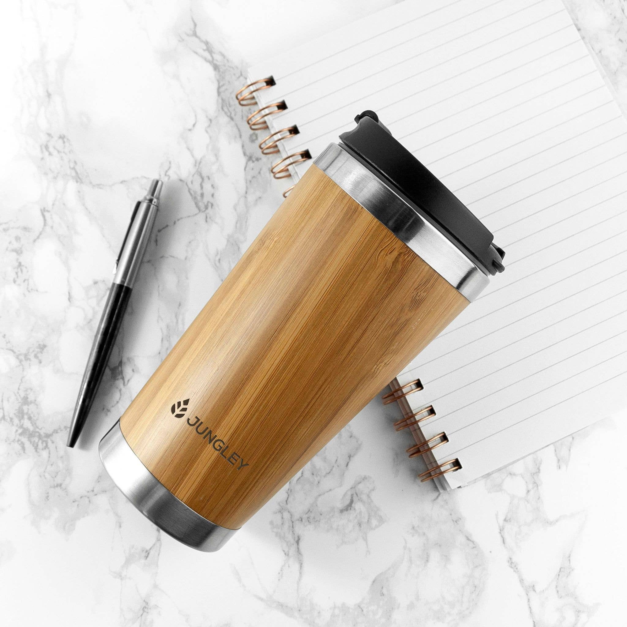 Jungley – wholesale Insulated mug/tumbler – Bamboo Travel Mug1