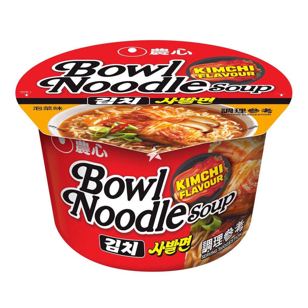 INTERNATIONAL TASTE FOOD SARL - Wholesale Ramen - NONG SHIM BOWL KIMCHI KOREA 100GR X120