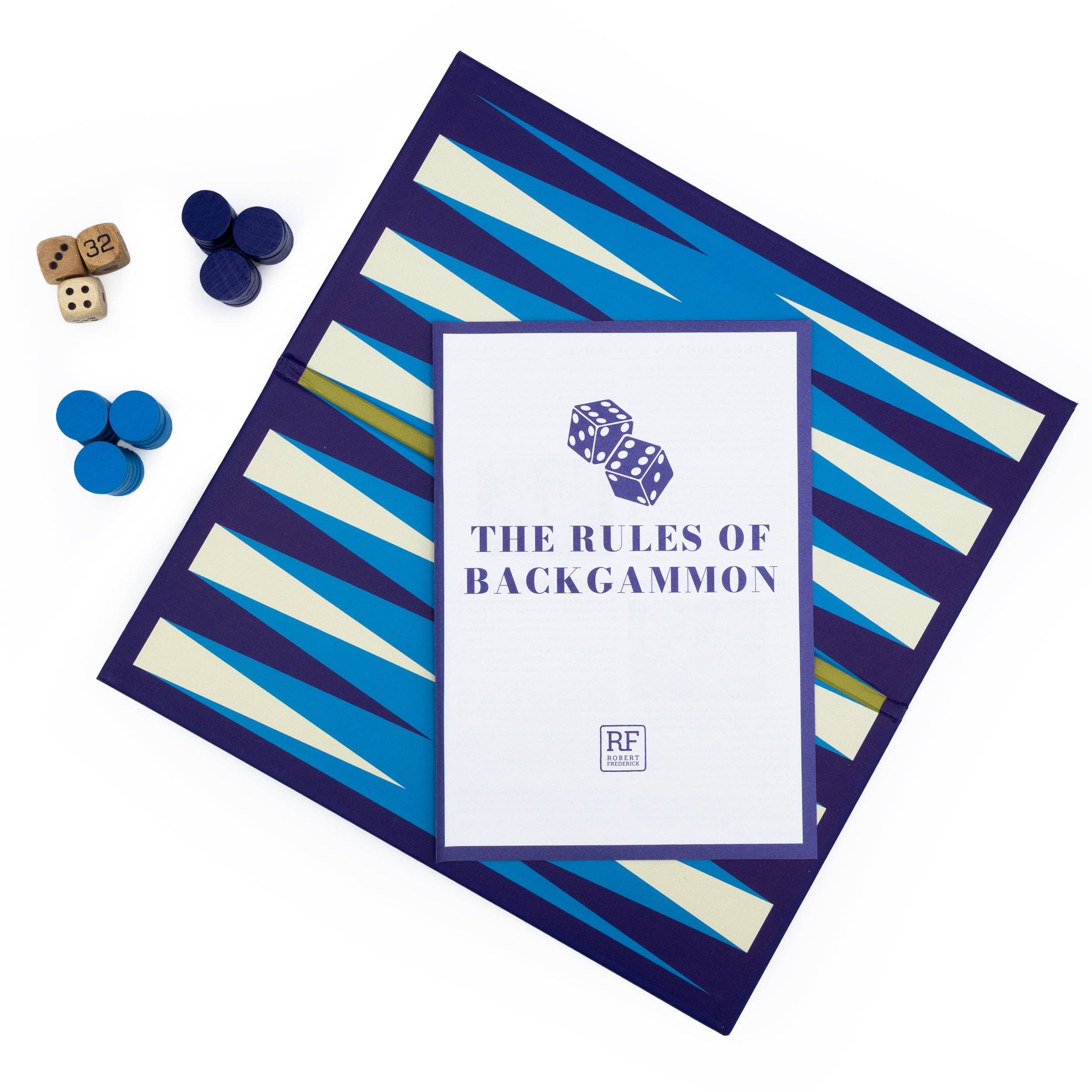 Robert Frederick Ltd – wholesale Board game – Backgammon - Classic Strategy Board Game in Gift Box1