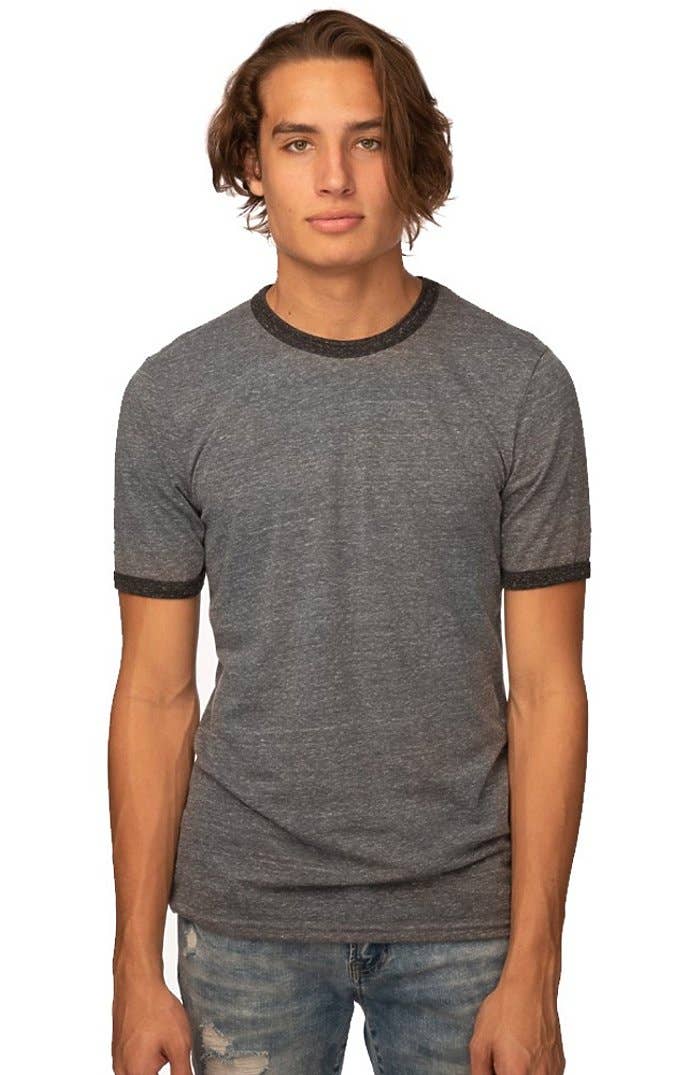 Royal Apparel - Wholesale T-Shirt - Unisex - Unisex Triblend Ringer Tee1