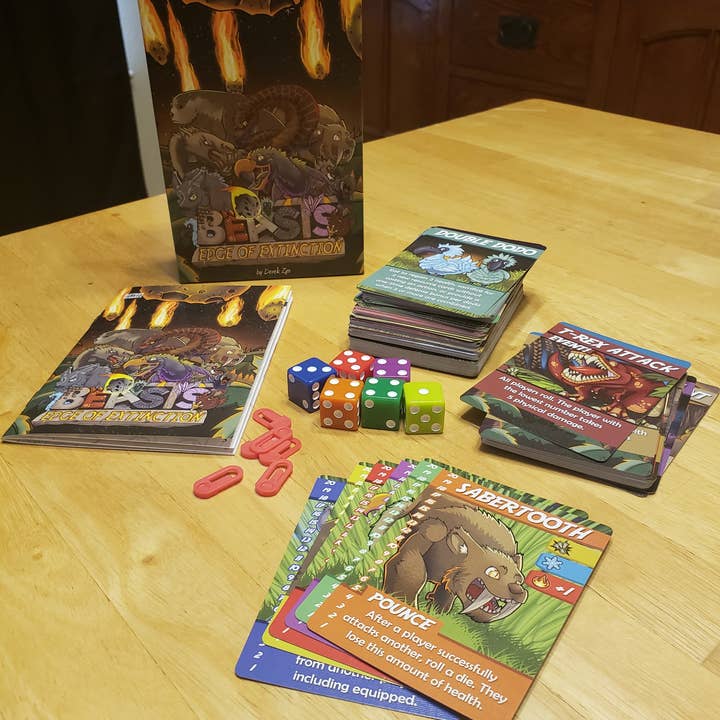 Riftway Games - Wholesale Board Game - Beasts: Edge of Extinction1