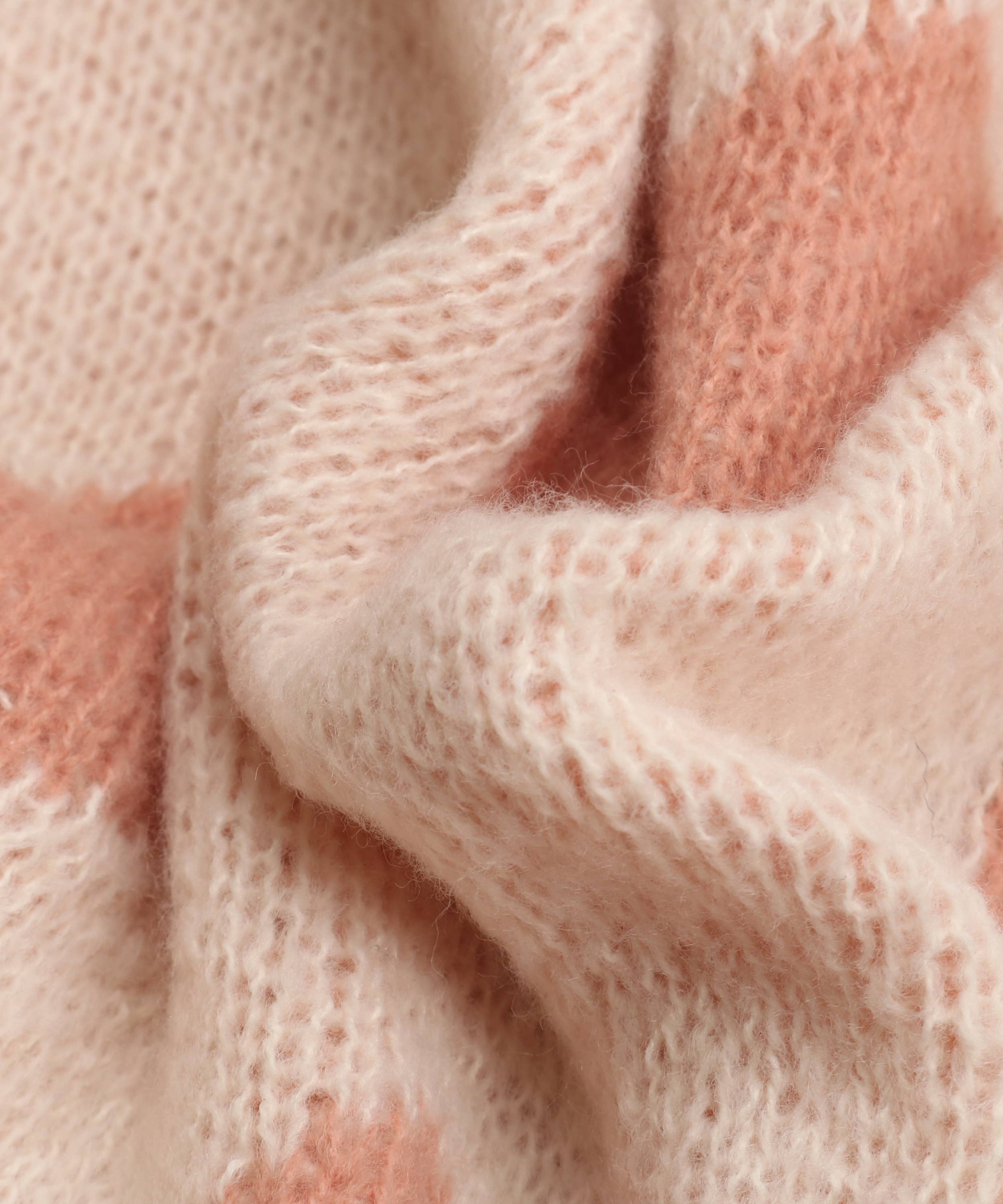 Valentine Pink Heart Pattern Knitting Soft Pullover Sweater for wholesale on Faire3