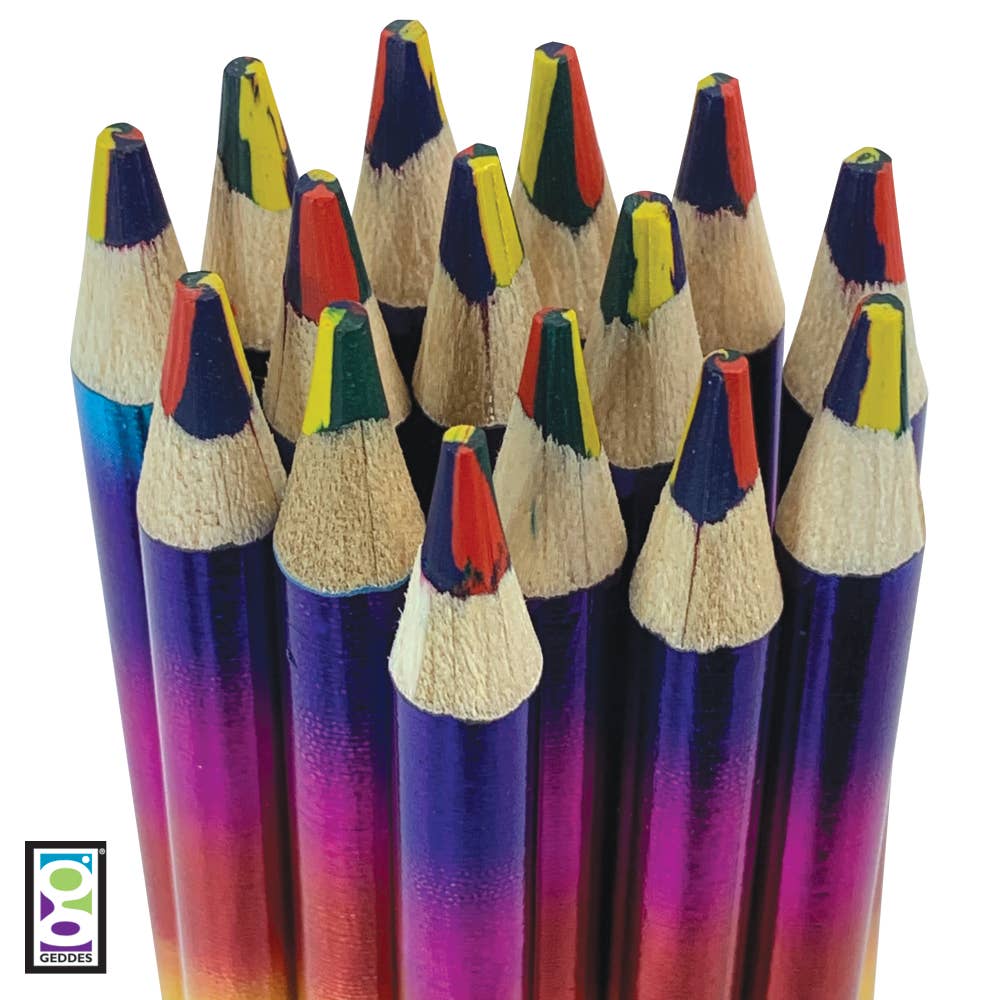 Geddes - Wholesale Kleurpotlood - Geddes Rainbow Writer kleurpotlood 50 stuks per emmer3