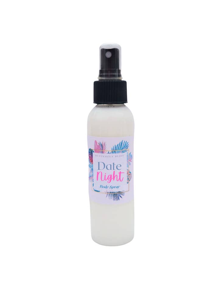 Data Notte Spray Corpo per la vendita all'ingrosso da parte di Butterfly Bliss