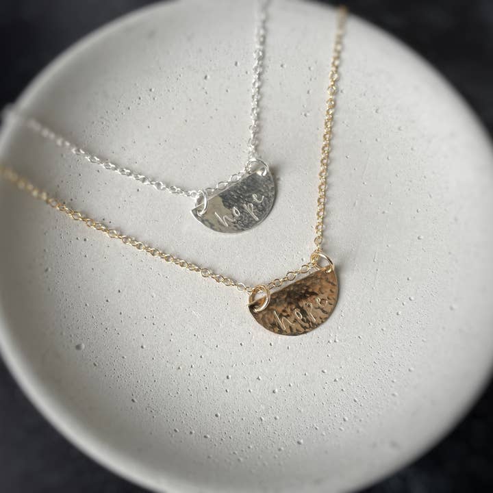 Yet Hope Returns Necklace for wholesale by Pressed